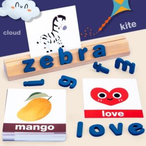 Angol szótanulós, betűkirakó, oktató játék