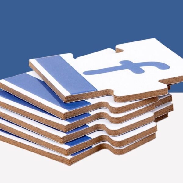 Összeilleszthető betükkel, angol szókirakós, oktató játék - gyerekeknek 3 éves kortól - puzzle