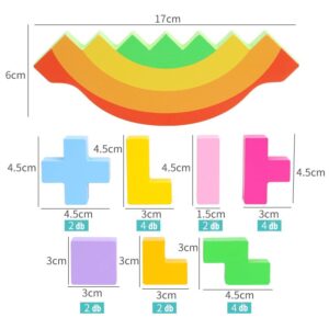 Fa egyensúlyozó játék gyerekeknek – Montessori egyensúlyfejlesztő 3+